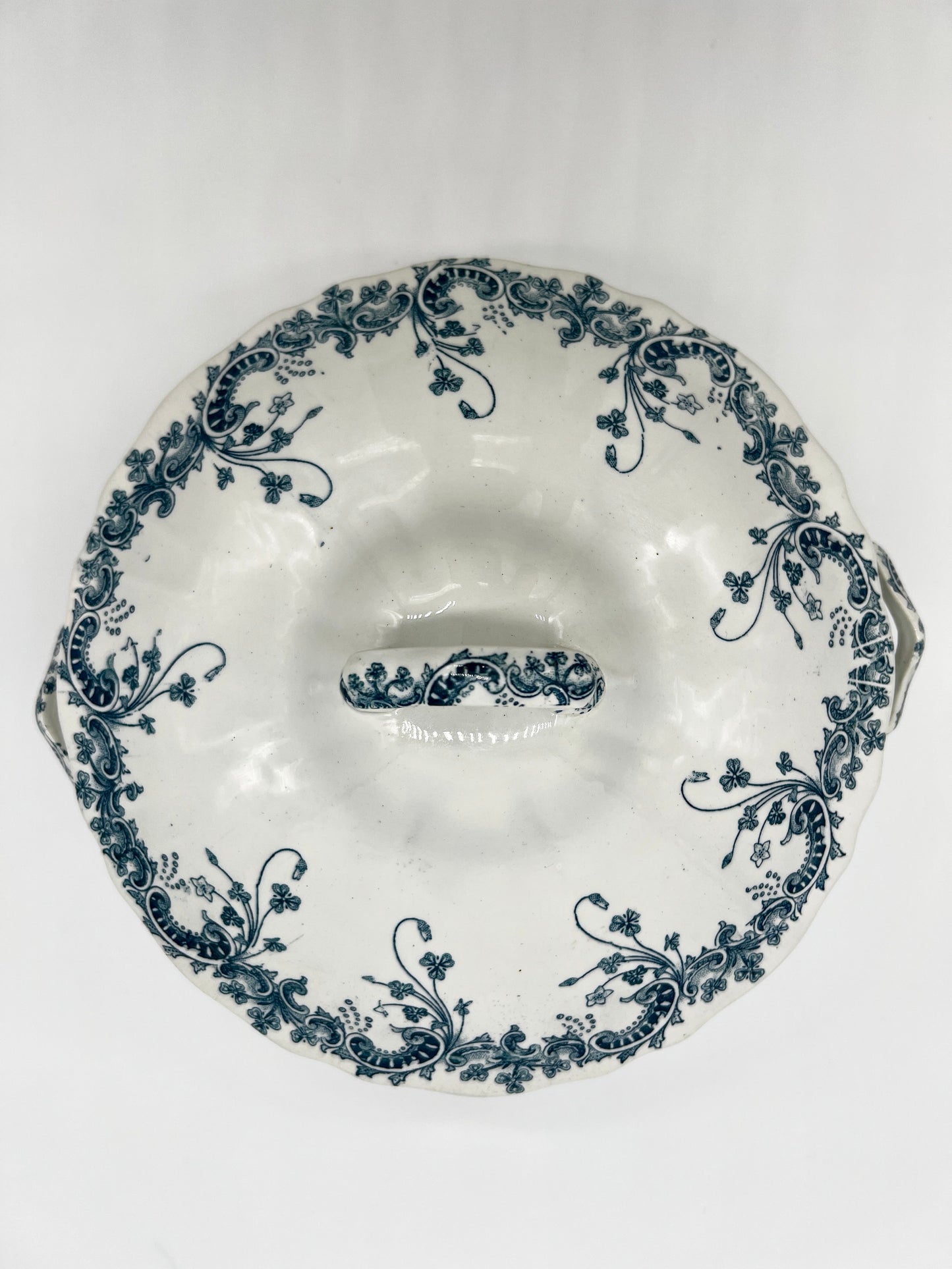 French Blue and White Byzantin Soupière
