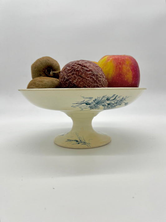 French Antique Terre de Fer Compotier