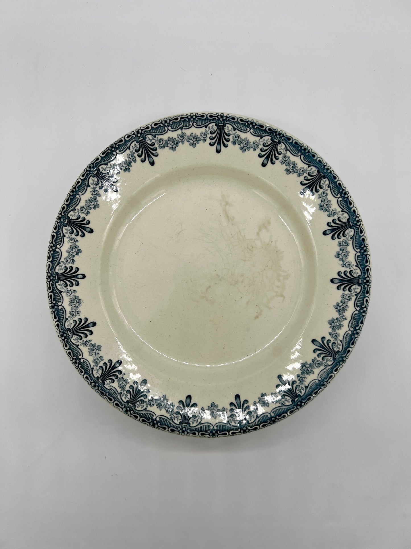French Antique Compotier Maguey - C.G.B